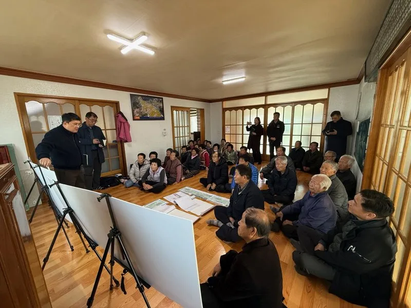 고흥군, 두원 신송소하천 정비 주민 설명회 개최 - 건설 | 코리아NEWS