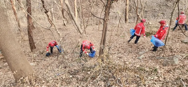 화순군, 명절 앞두고 산림재난대응단 투입…산불 예방 총력