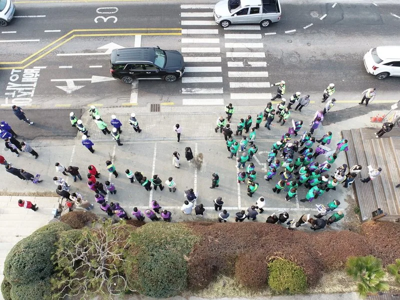 신안군 유관기관 합동 생명존중 캠페인 성황리 개최 - 안전 뉴스 | 코리아NEWS