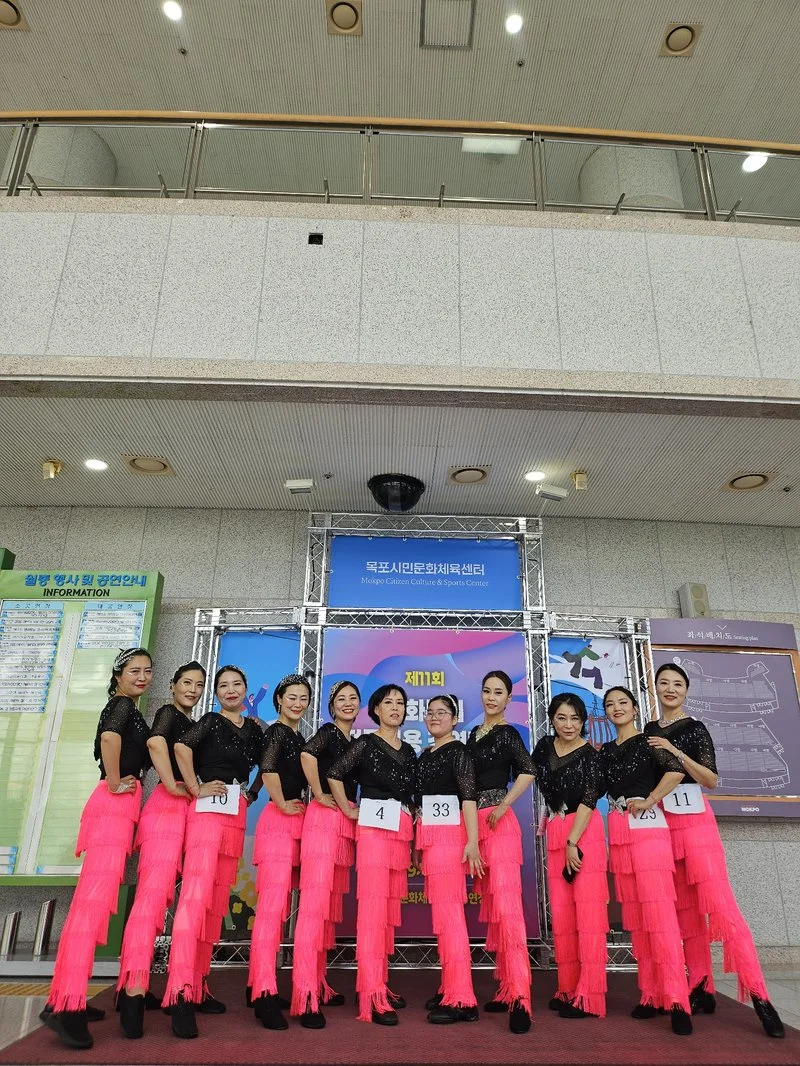 광양시 성황스포츠센터 라인댄스 수강생들, 제11회 목포 평화통일 전... - 문화 뉴스 | 코리아NEWS