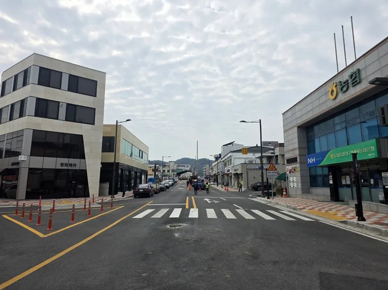 함평군, 읍 중앙길 도시계획도로 전면개통 - 안전 뉴스 | 코리아NEWS