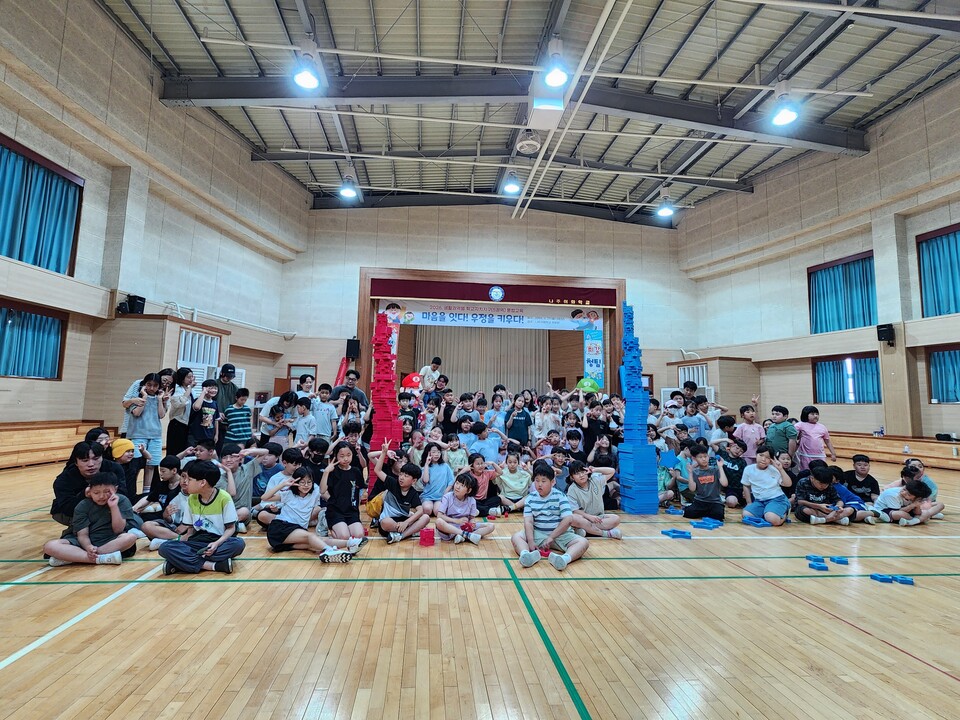 나주 5개 초등학교, 통합교육 스포츠데이로 우정 빚어