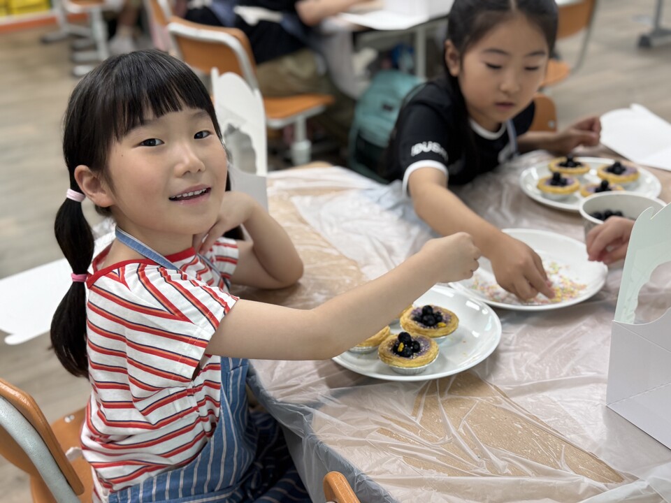 “우주에서 블루베리를?” 고흥동초, 1학년 대상 우주항공 특색 체험
