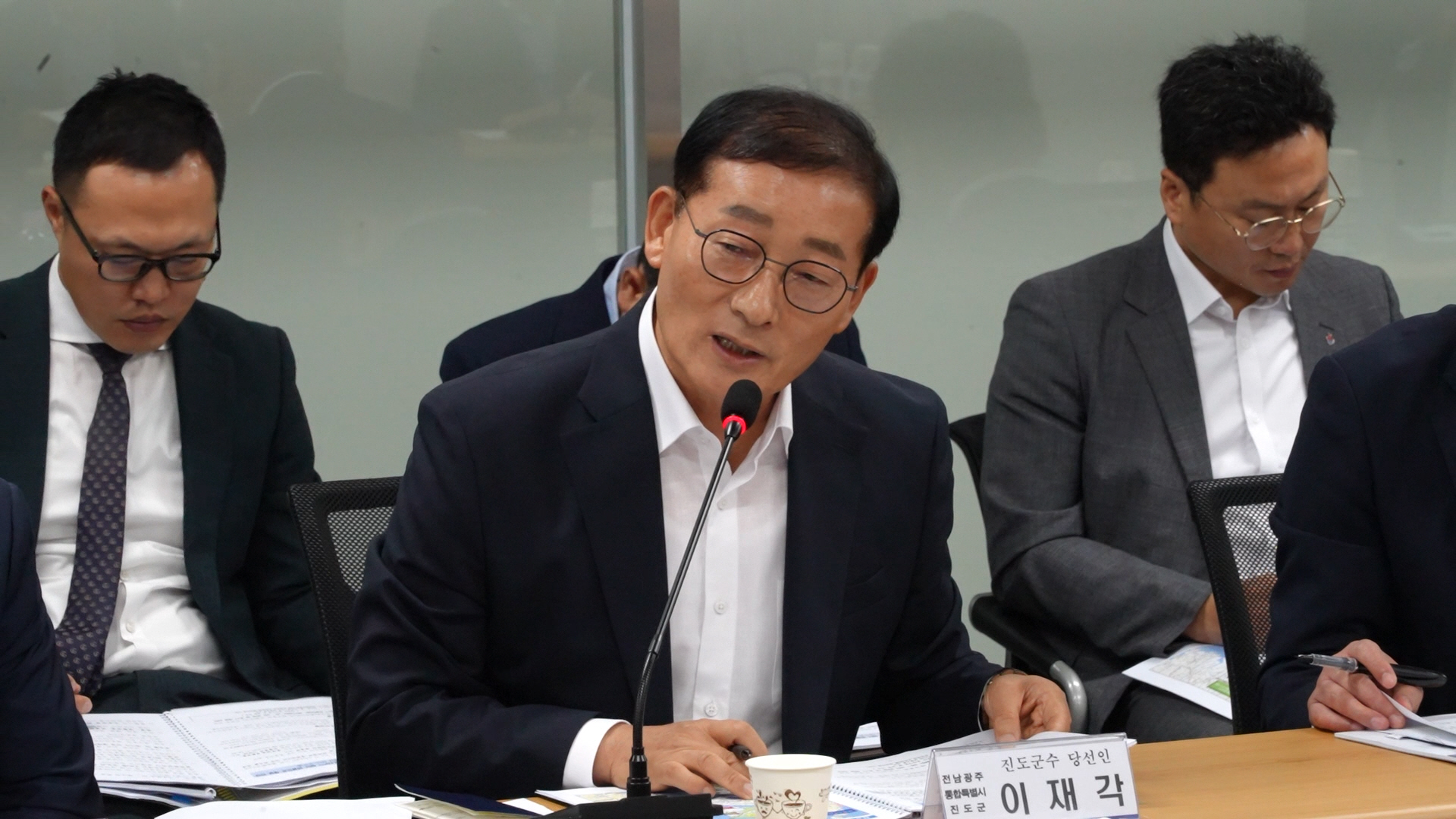이재각 진도군수, 전남광주특별시에 "지방도 801호선 개설" 건의