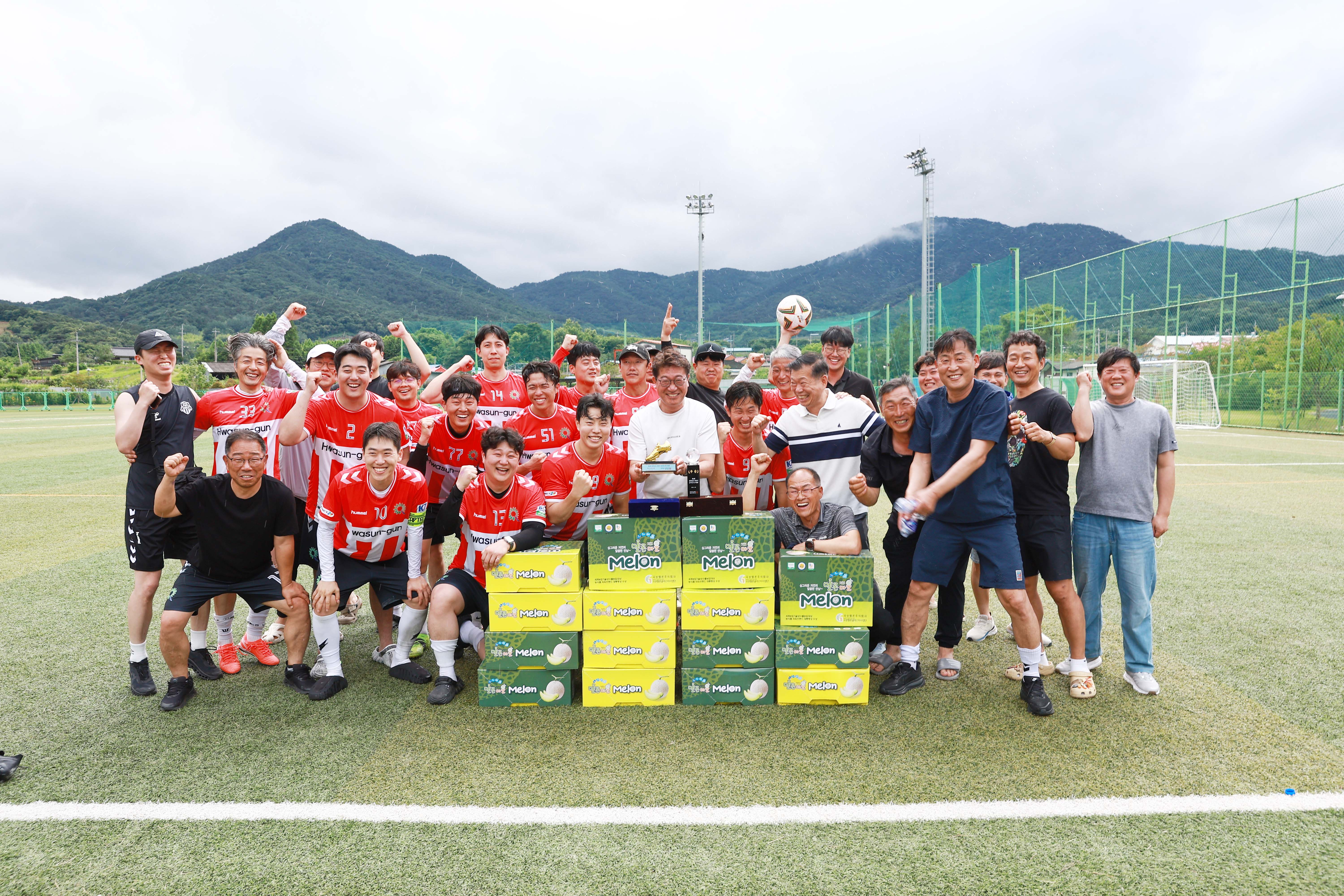 화순군청 축구팀, 제3회 전남도 의장기 공무원 축구대회 우승
