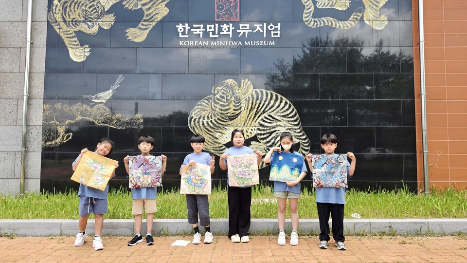 강진 계산초·군동초, 민화뮤지엄에서 공동배움의 감동을 만들다