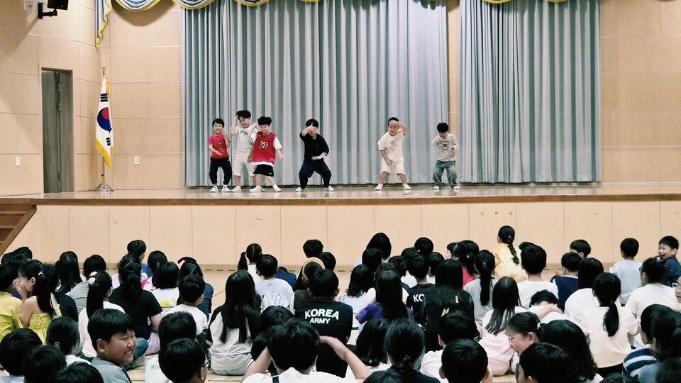 곡성중앙초 ‘꿈자랑 발표회’, 학생들의 재능으로 운동장을 뜨겁게