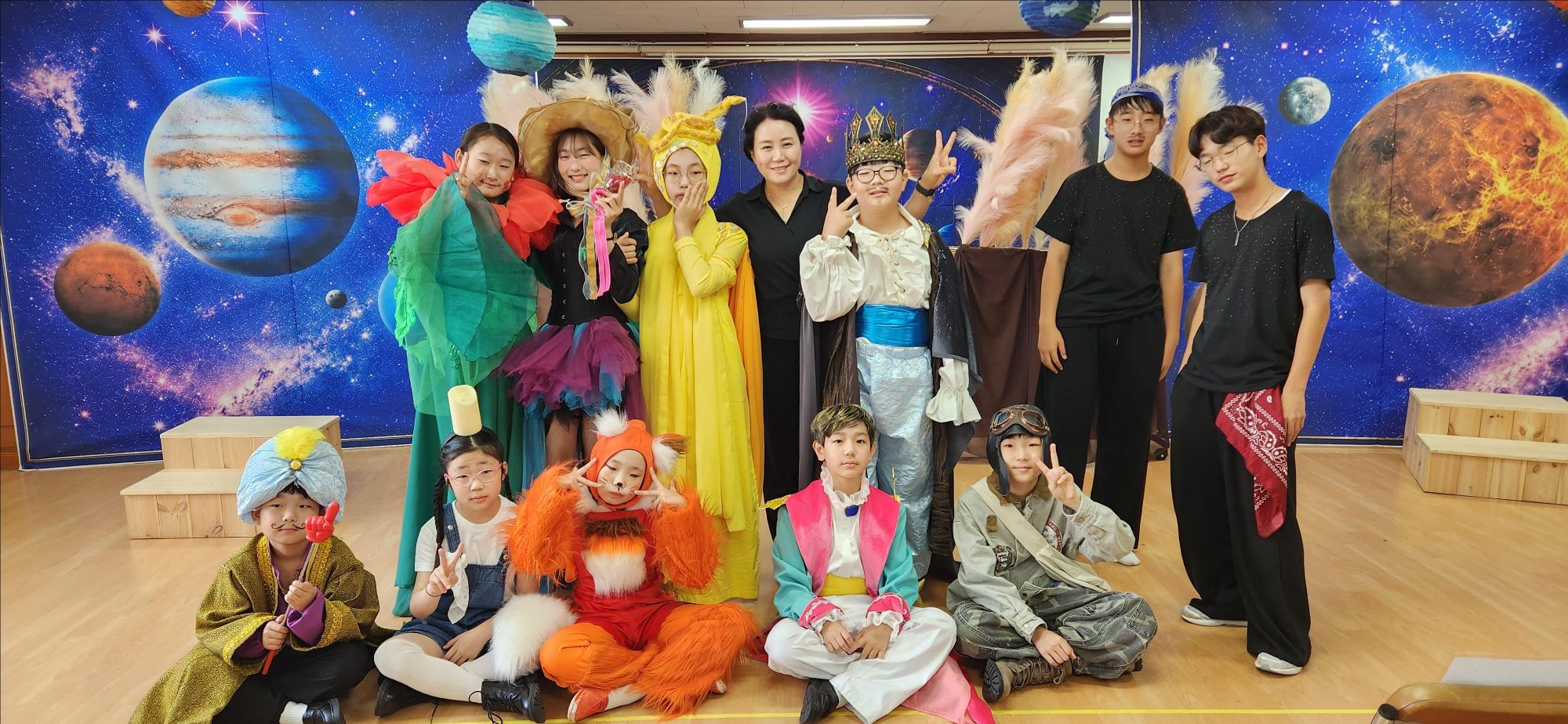 어린이들의 꿈과 음앨이 피어난 ‘어린왕자’ 무대
