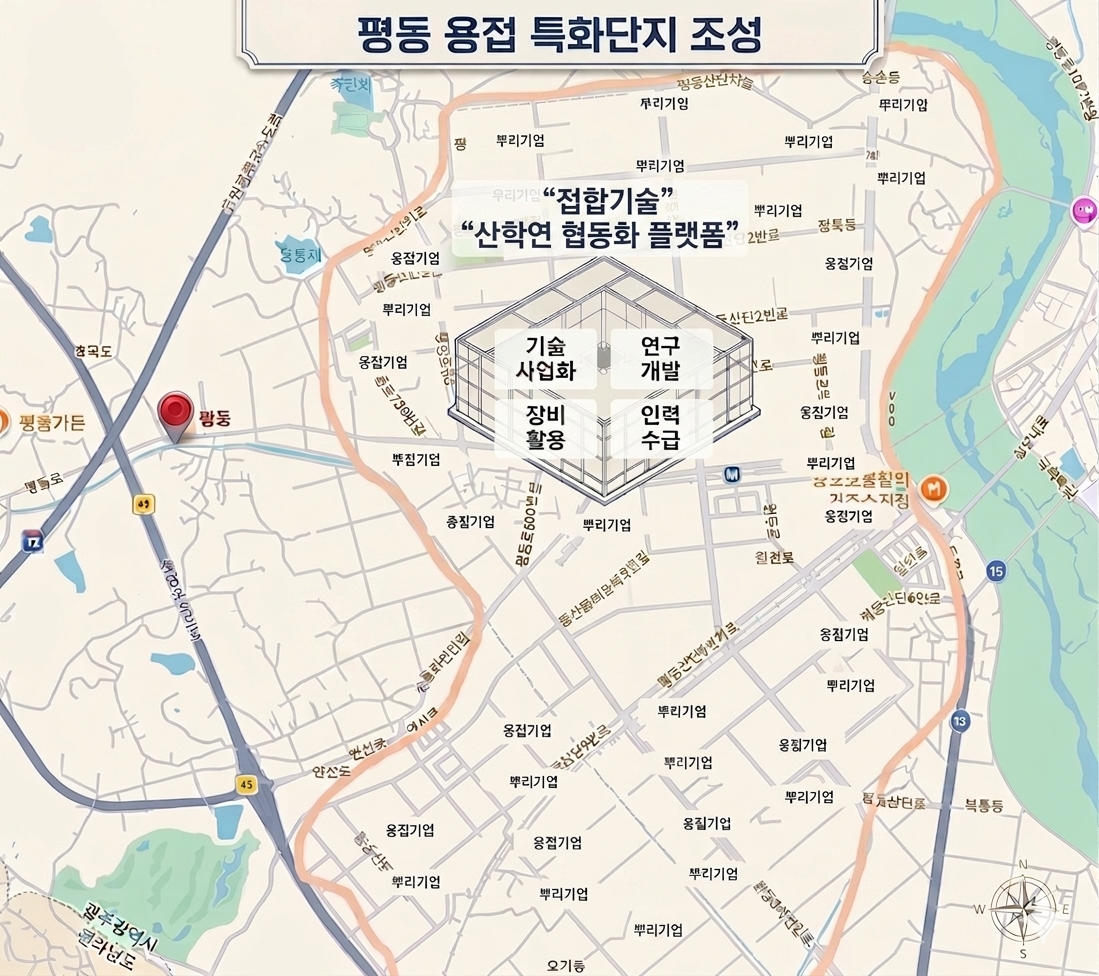 광주 평동산단, '용접 뿌리산업 특화단지'로 최종 지정