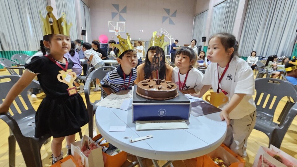 무정초, 선후배가 함께한 신입생 입학 100일 축제