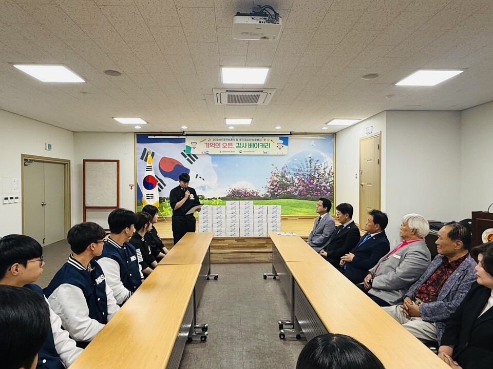 목포조리과학고, '기억의 오븐'으로 빚은 호국보훈의 진한 감동