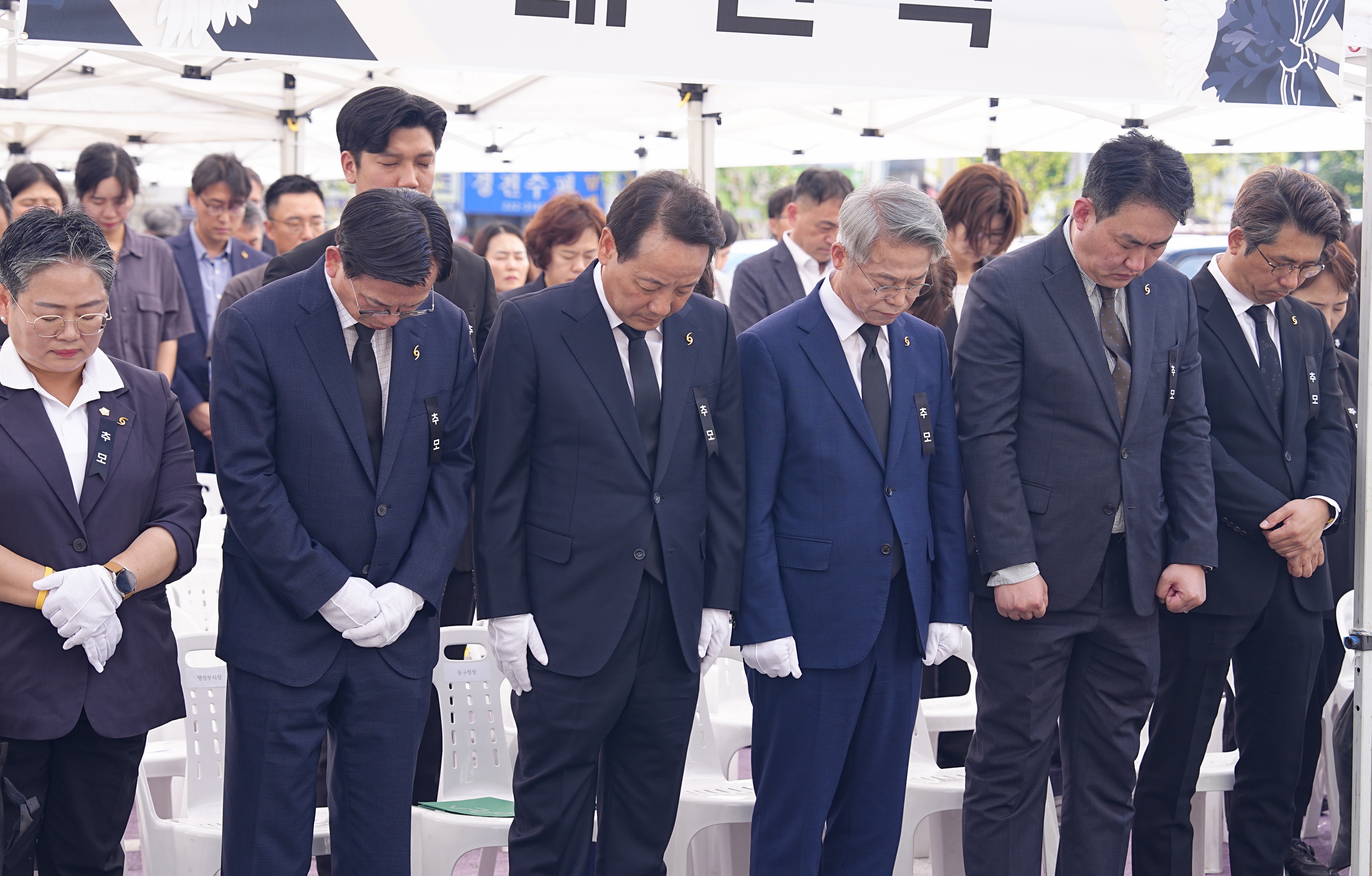 광주시, 학동4구역 재개발 참사 5주기 추모식 엄수... ‘안전도시’ 약속