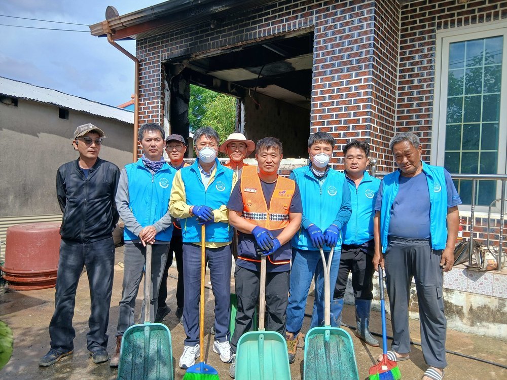 해제면, 화재 피해 가구 일상 회복 돕는 ‘사랑의 집수리’