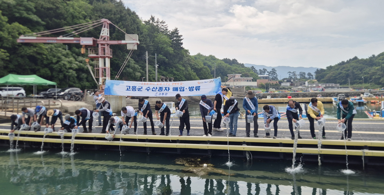고흥군, 해양자원 풍요로운 어장 만든다…감성돔 치어 10만 마리 방류