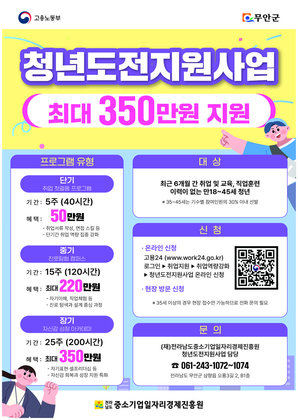 무안군, 청년도전지원사업 선배·후배 연결...취업 성공 노하우 공유