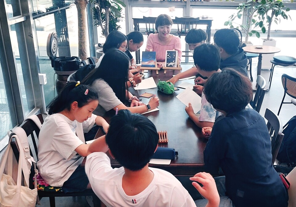 순천삼산초, 강수화 시인과 함께하는 문학의 향연