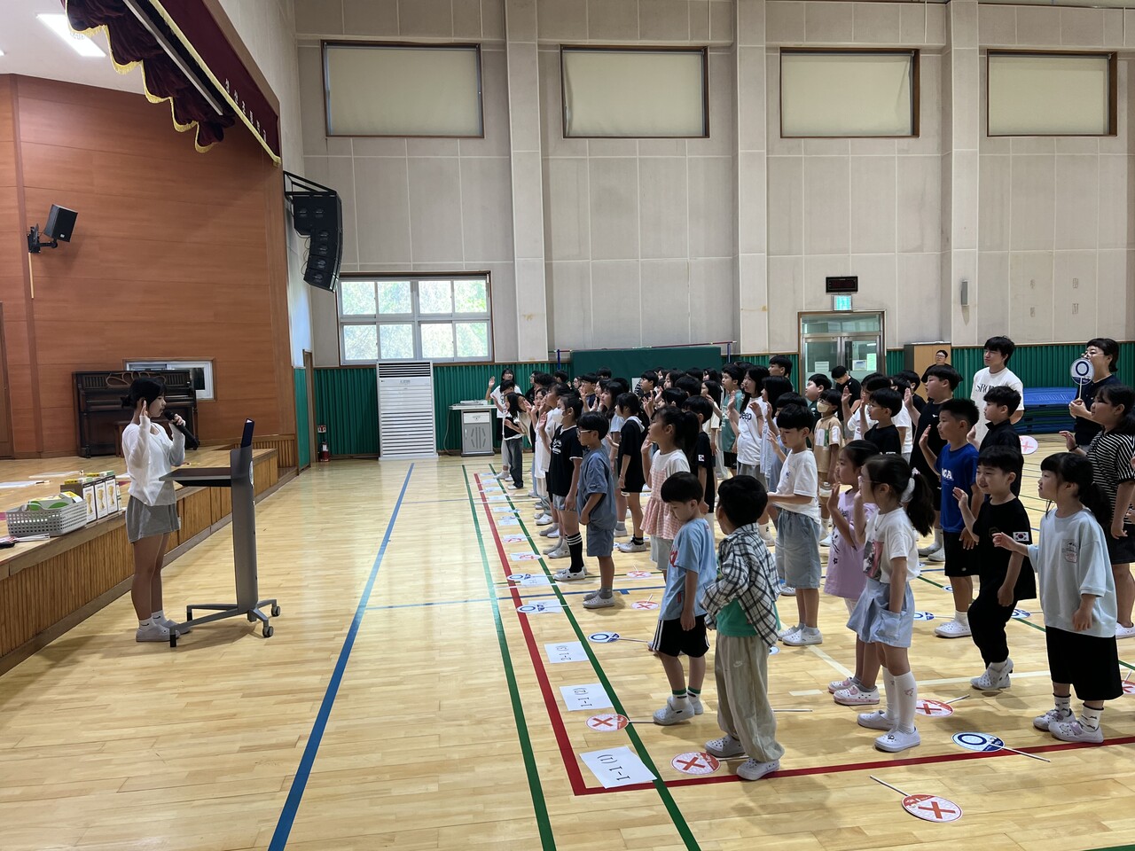 성산초, 전교생 노담 선포식…전자담배 유해성 경계