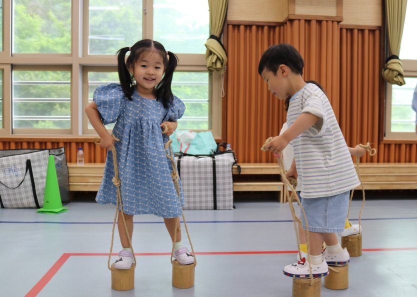 광양중마유치원, 전래놀이로 우리 문화의 소중함 배워