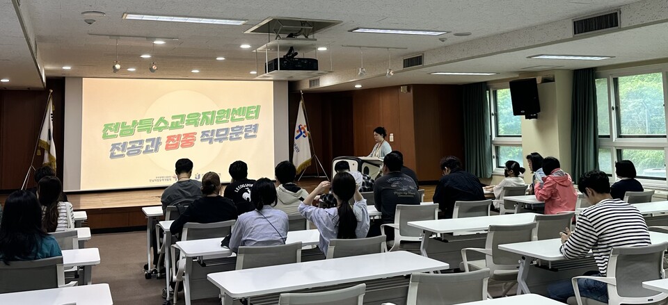 전남 특수교육, 미래 산업을 이끌 ‘직무 훈련’ 강화