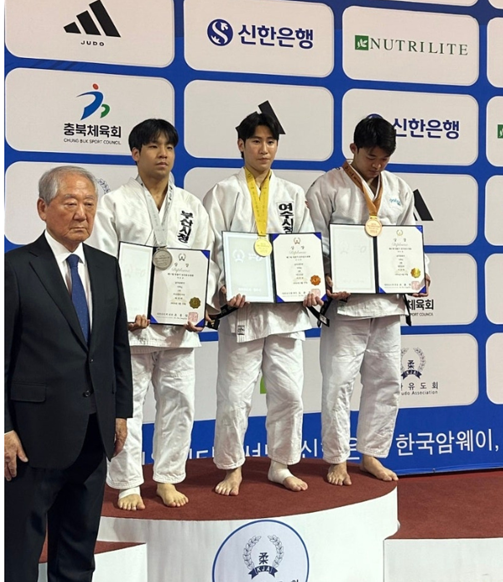 여수시청 유도팀, 청풍기 전국대회서 금·동메달 휩쓸다