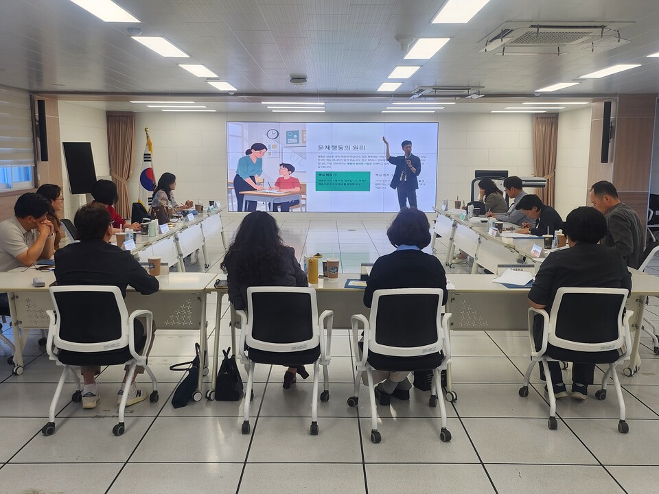 곡성교육지원청, 장애학생 인권보호 위해 교(원)감 대상 연수 개최