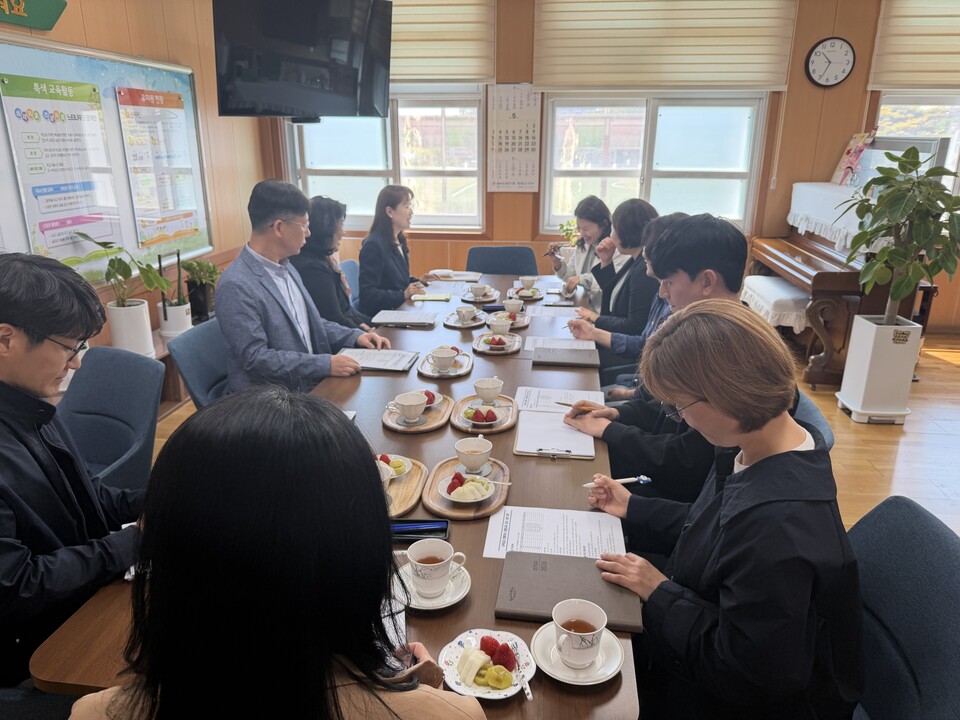 함평교육청, ‘찾아가는 공감·소통’으로 교육현장 목소리 경청