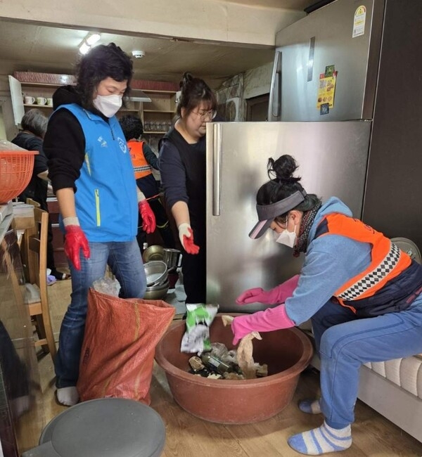 장성군 서삼면, 어르신 주방 깔끔하게… 생활밀착형 복지 실현