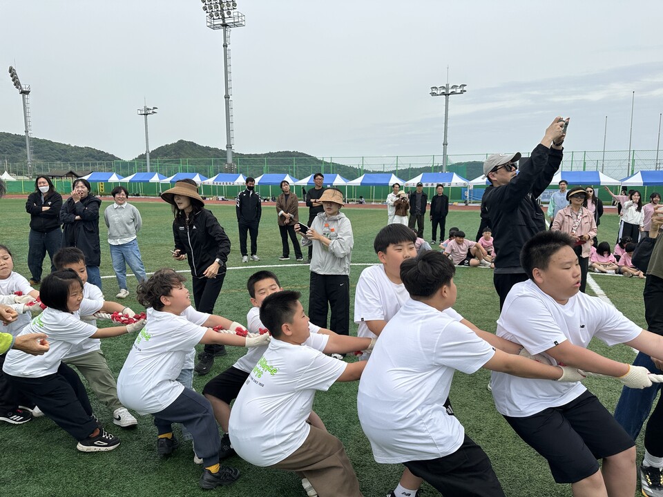 보성 작은 학교 4곳, ‘우리’라는 이름 하나로 운동회 열광