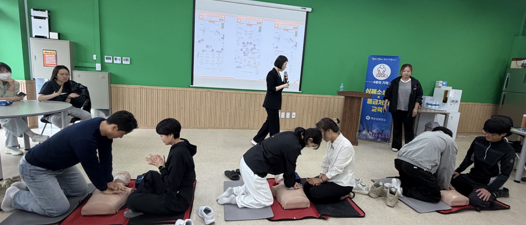 화순군 장애인직업재활시설, ‘4분의 기적’ 심폐소생술 교육 실시