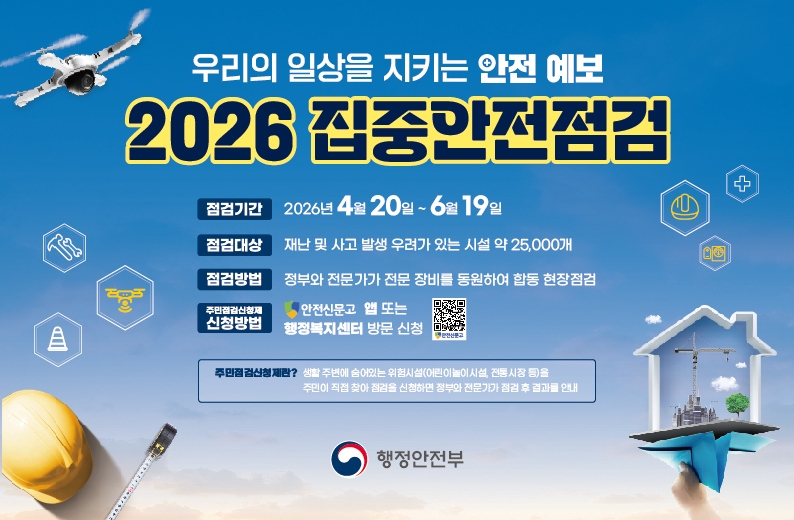 여수시, 재난 취약시설 중심 ‘2026년 집중안전점검’ 실시