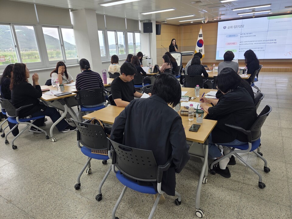 영암교육지원청, 학생 위기예방 위해 ‘Wee프로젝트’ 전문 상담 역량 강화