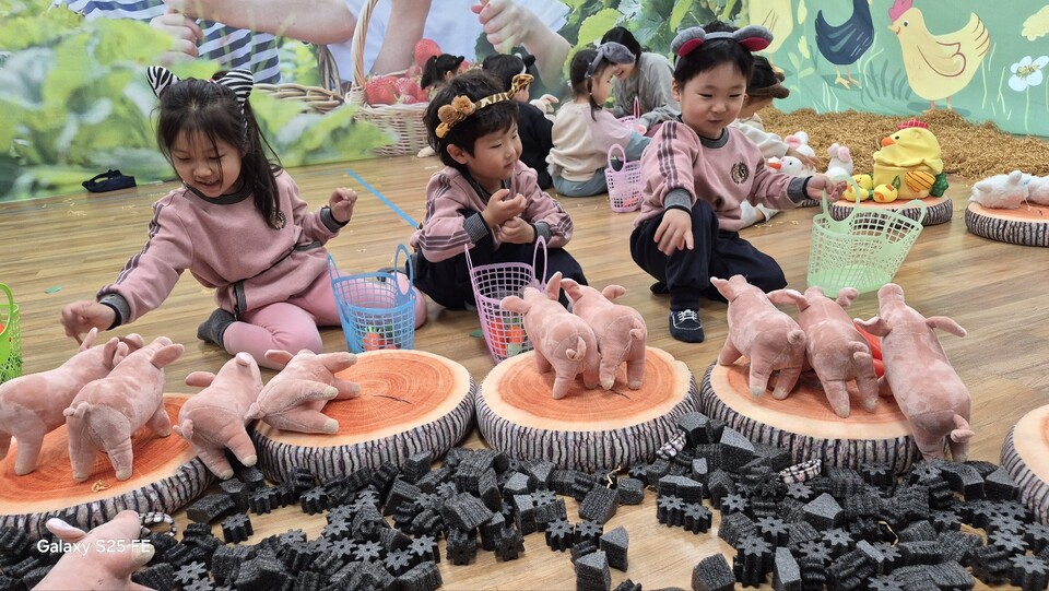 순천 5개 유치원, 오감놀이로 마음과 마음 잇다