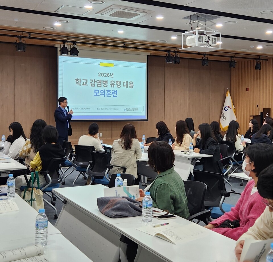 순천교육지원청, ‘2026년 학교 감염병 대응’ 모의훈련 실시