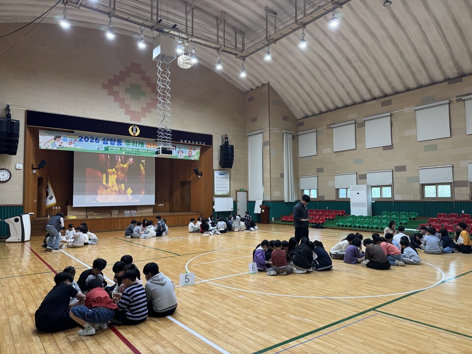 삼향동초, 무지개 과학 챌린지 개최…72명 꿈을 향해 로켓 발사