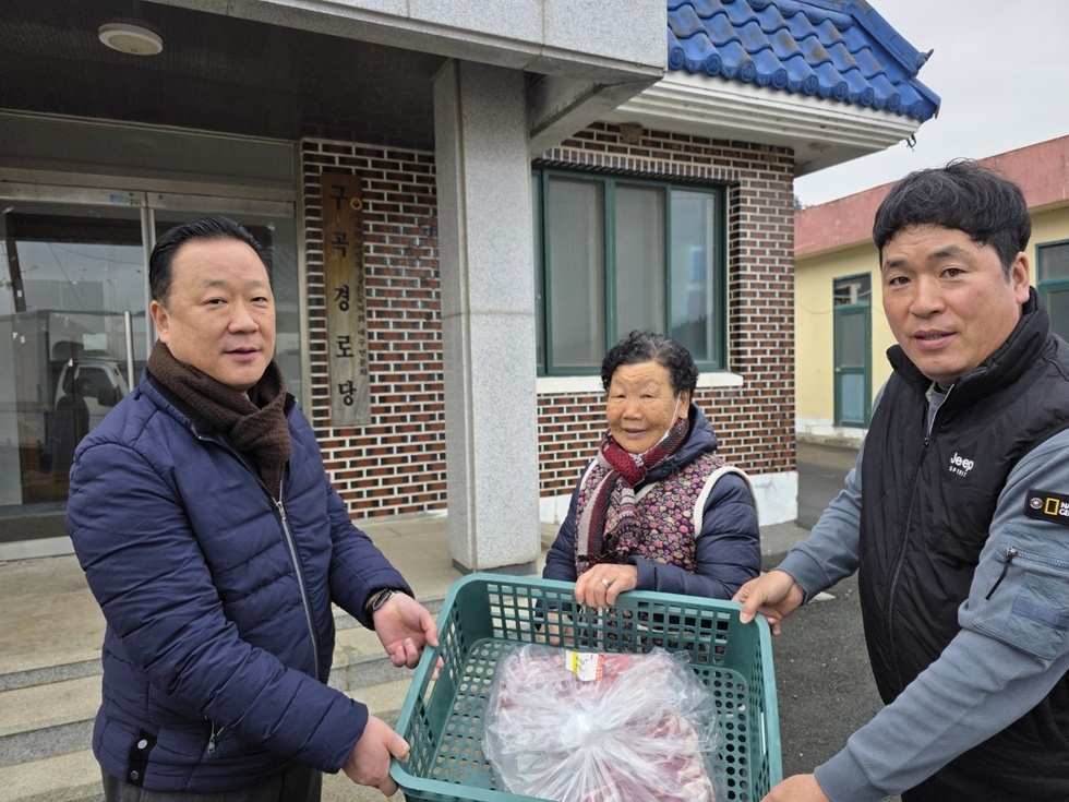 강진 대구면, 어르신 영양관리에 ‘고기밥상’ 든든하게 챙겨