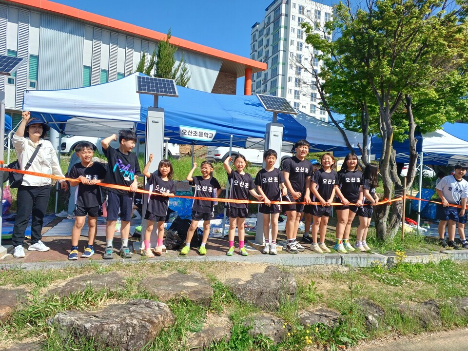 곡성 오산초, 초중 육상경기대회서 1위 차지하며 눈부신 성과