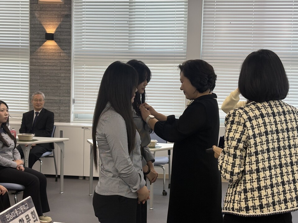 전남미용고, K-뷰티 선도할 미래 인재 도제 10기 입교식 개최