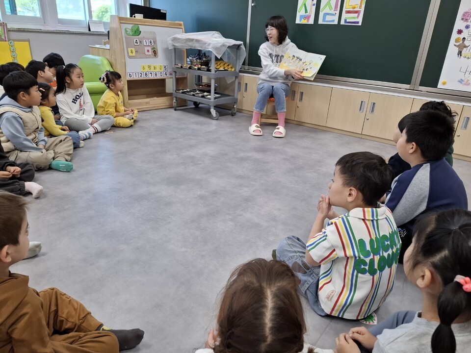 순천성남유치원, 세시풍속 배우며 형·동생 하나 되기