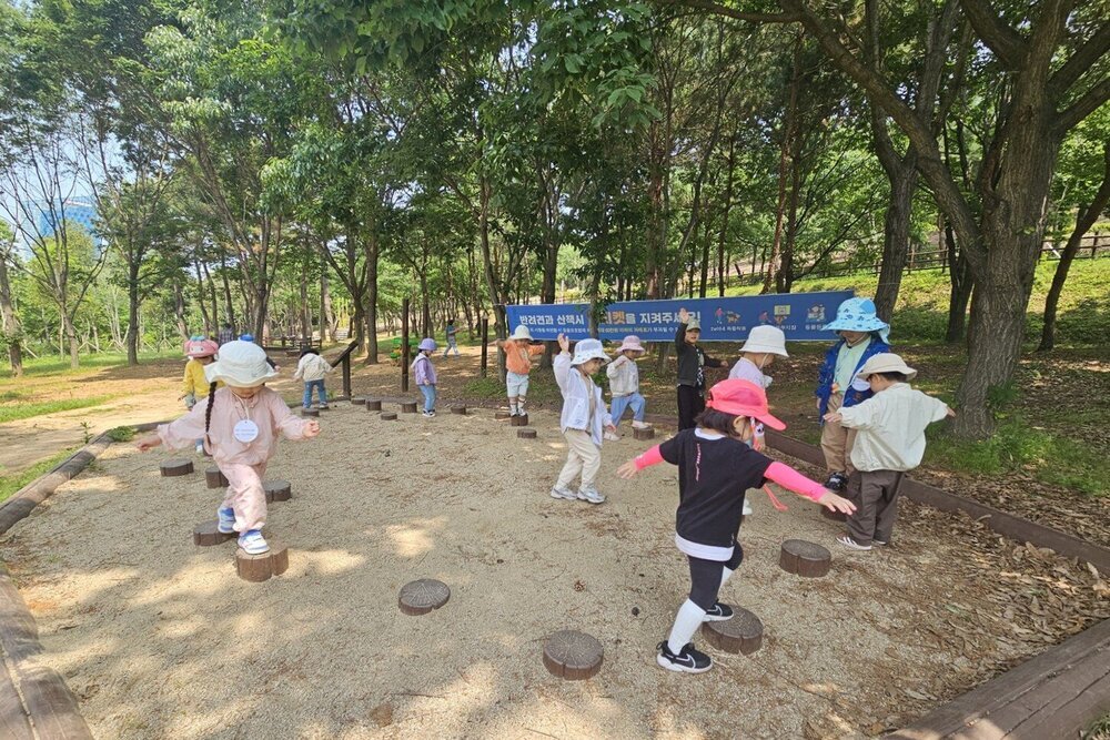 나주시, 자연 속에서 뛰놀며 배우는 유아숲교육 본격 운영