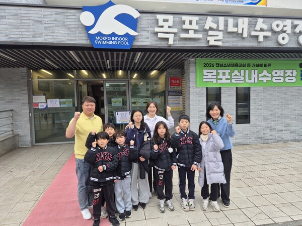 영암초 수영부, 전남 도대표 다수 선발…전국소년체전 출격