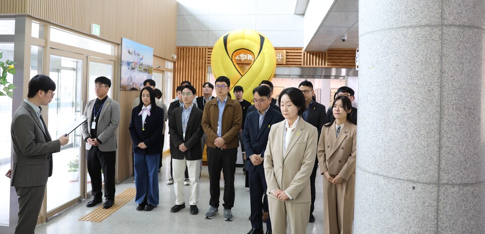 진도교육청, 세월호 12주기 맞아 '기억·약속·책임' 실천