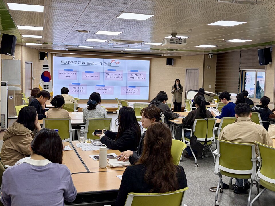 목포교육지원청, 독서토론 글쓰기 연계 교육 지원 본격화