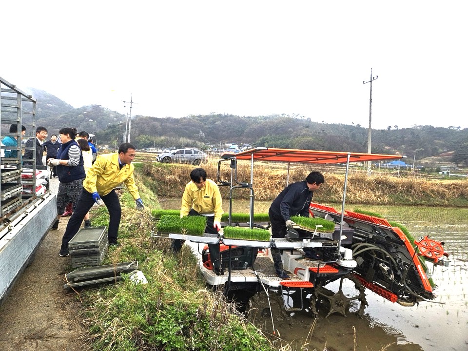 순창군, 2026년 첫 모내기 시작…기후 변화 대응 조기 수확