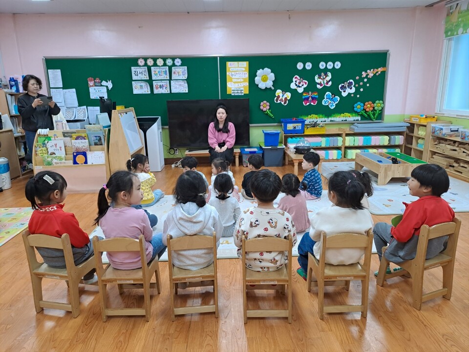 벚꽃 팝콘 터지듯 웃음꽃 피어난, 곡성 작은유치원 공동교육과정