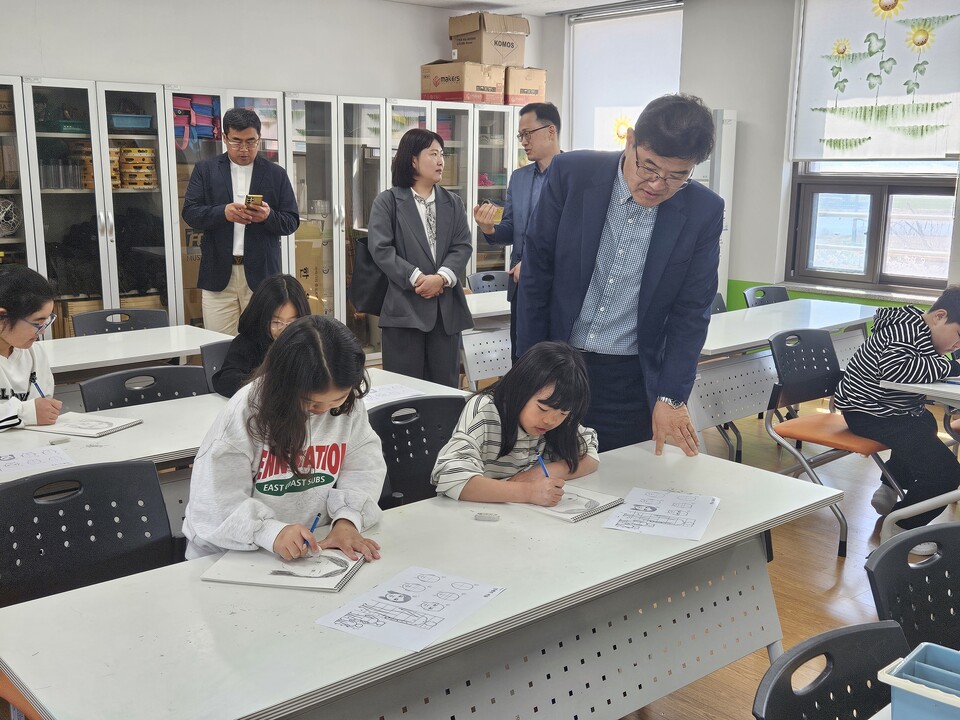 영광교육지원청, 학령인구 대응·학생 유치 위해 '공감·소통 학교방문' 본격화