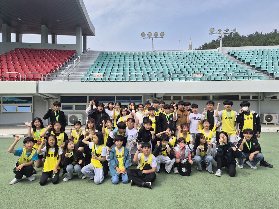 “한계를 넘어 더 높이!” 고흥동초, 도교육장배 육상대회서 기량 뽐내