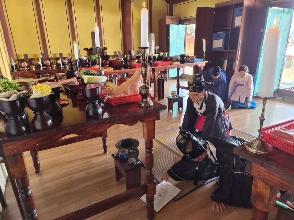 영광향교서 석전대제 봉행…정병국 교육장, 전통 계승 강조