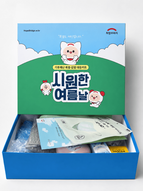 곡성군, 더위 속 중증장애인 보호…폭염·감염 대응키트 전달