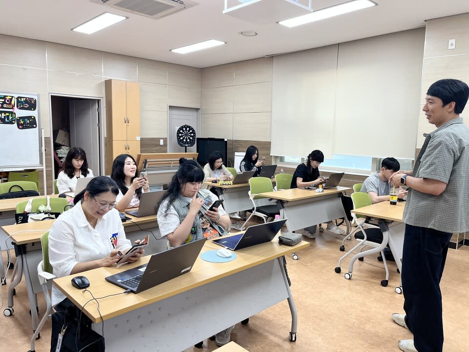 영암교육지원청, 현장 요청反映 AI 활용 수학 수업 연수 운영