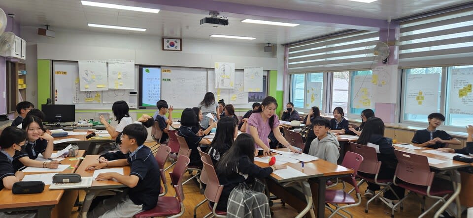 삼계중, 작가와 함께하는 '나만의 그림책' 제작 프로젝트 진행